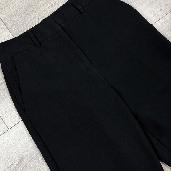 Dynamite Women’s Cropped Hemmed Tailored Pants Black Size 2 - Picture 4 of 5